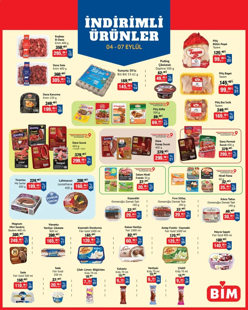 Bim aktüel katalog 4 Eylül