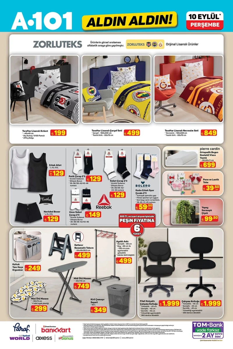 A101 aktüel katalog 10 Eylül