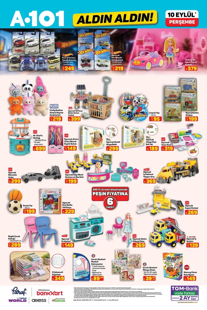 A101 aktüel katalog 10 Eylül