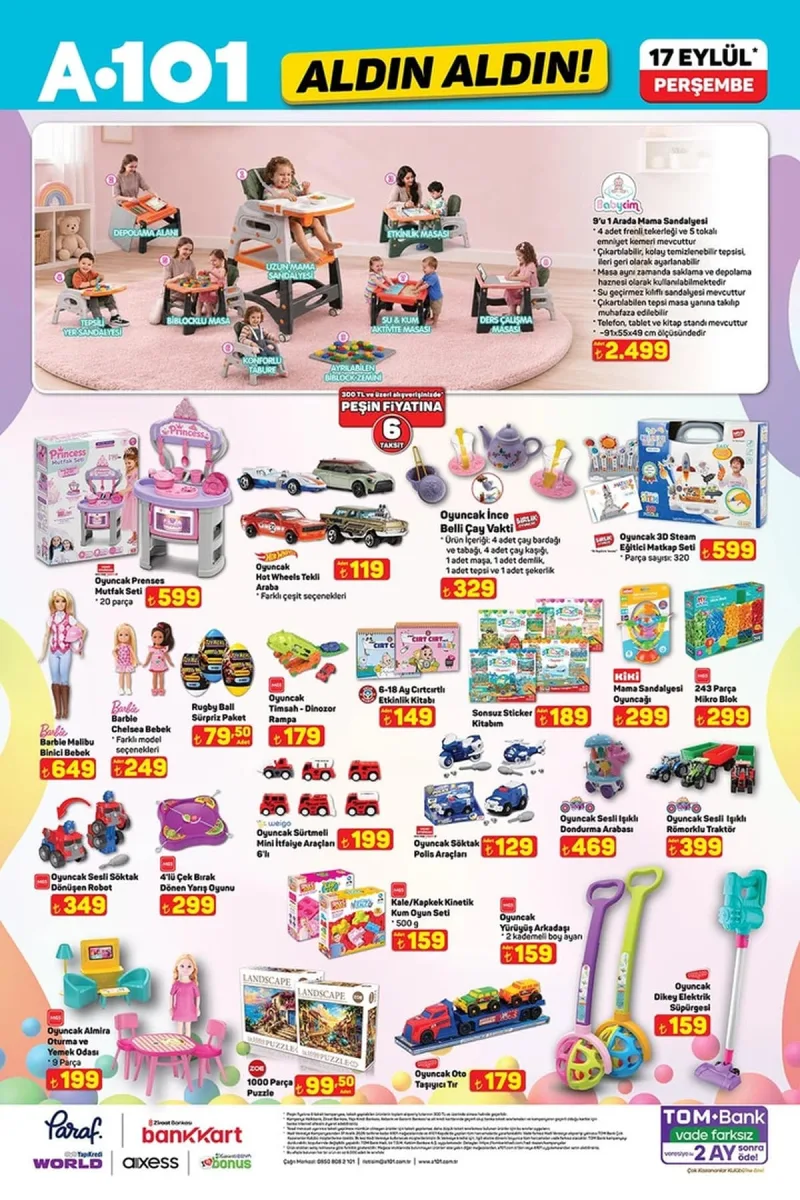 A101 aktüel katalog 17 Eylül