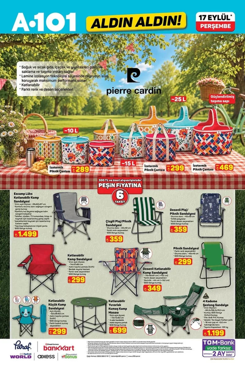 A101 aktüel katalog 17 Eylül