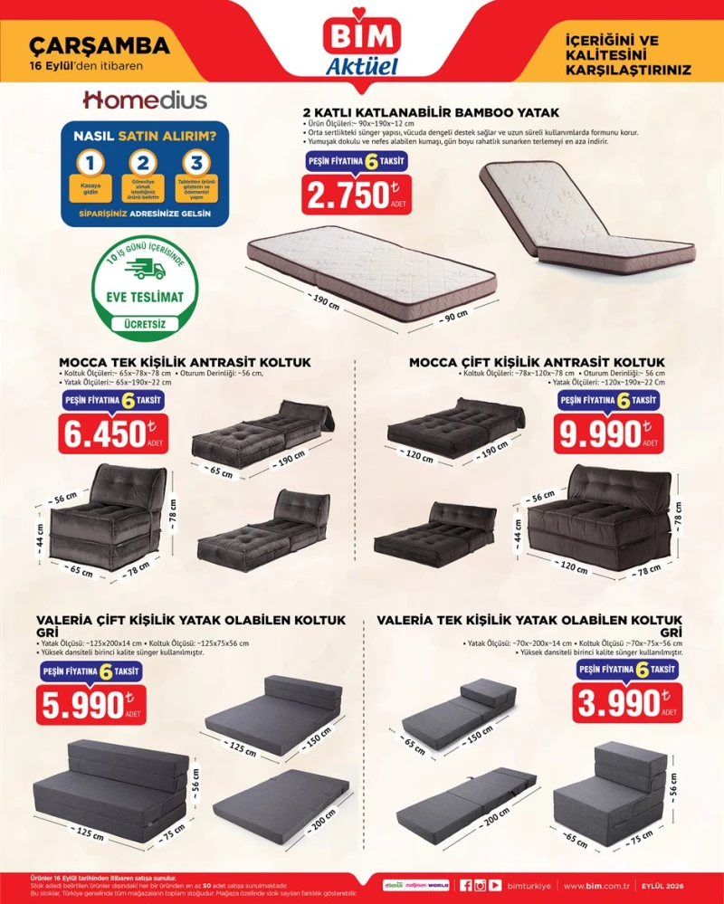 Bim aktüel katalog 16 Eylül