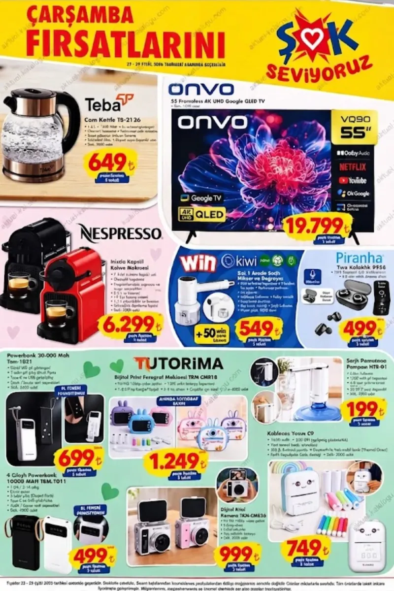 Şok aktüel katalog 23 Eylül