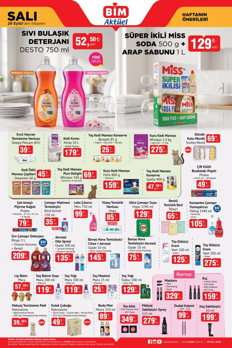 Bim aktüel katalog 29 Eylül