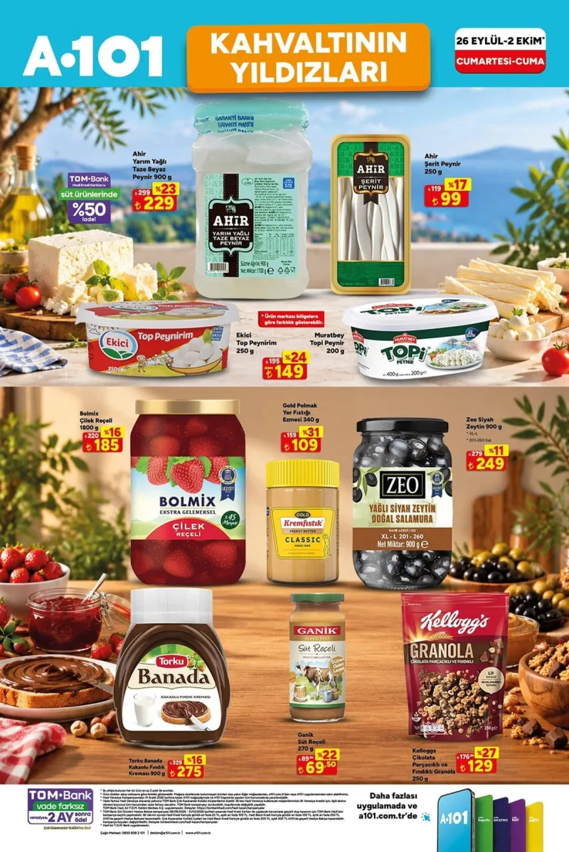 A101 26 Eylül - 2 Ekim aktüel broşür 5 A101 aktüel katalog 26 Eylül - 2 Ekim