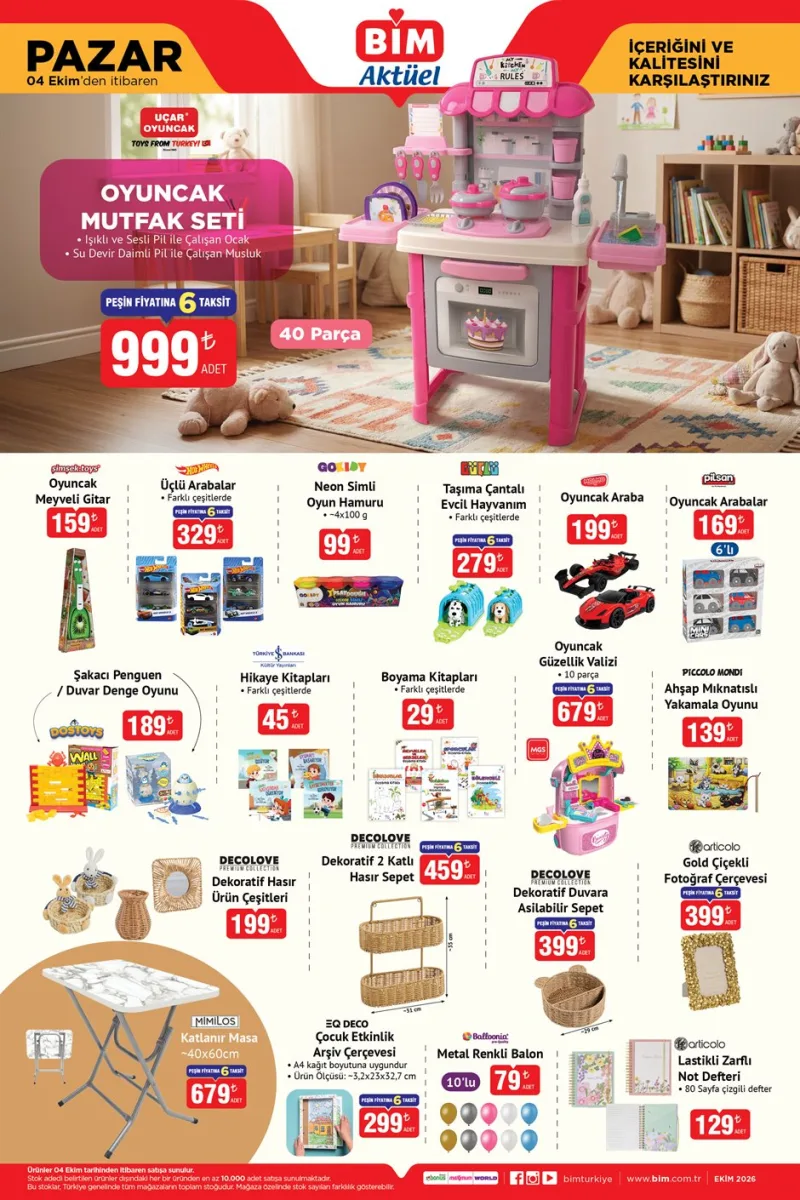 Bim aktüel katalog 4 Ekim