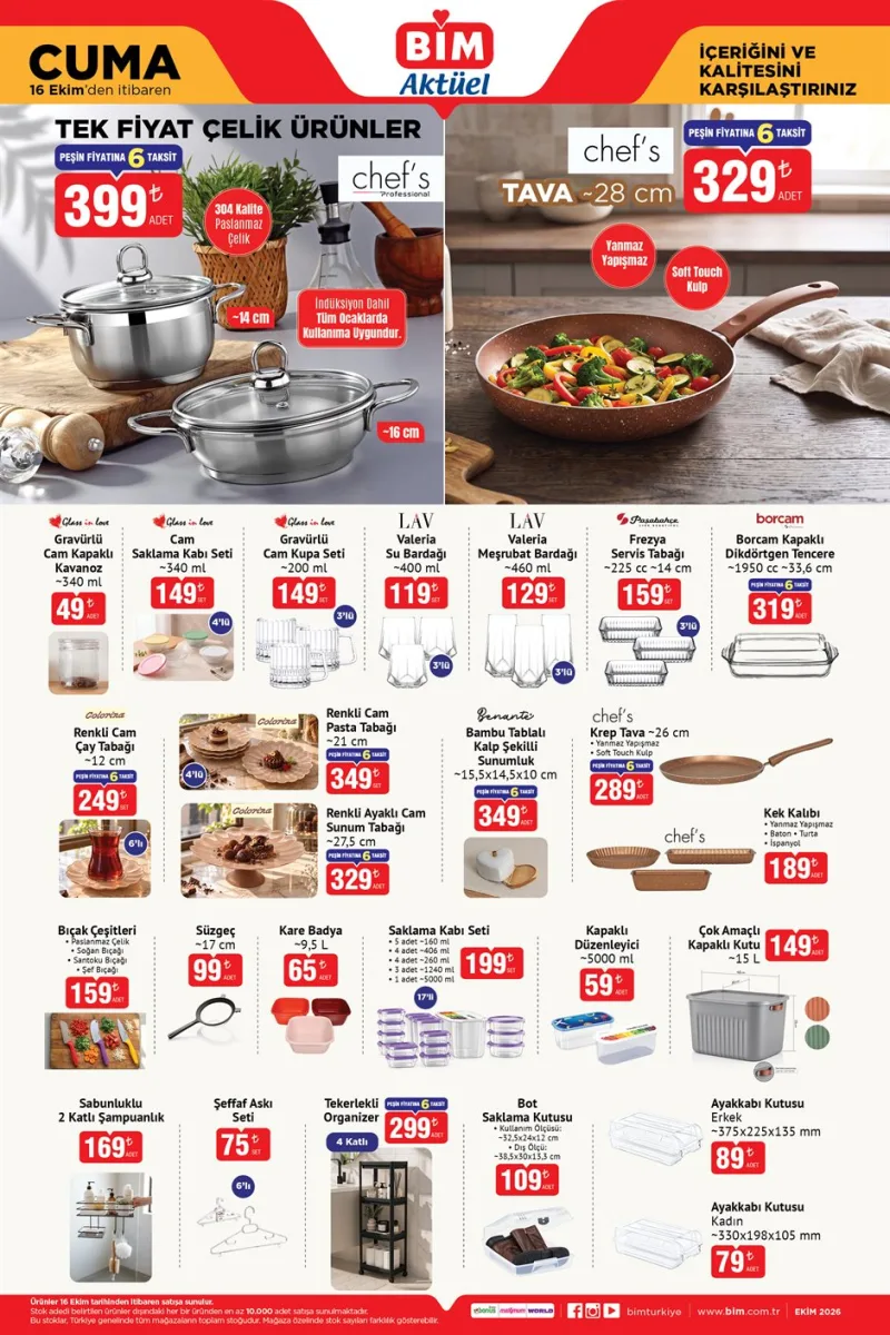 Bim aktüel katalog 16 Ekim