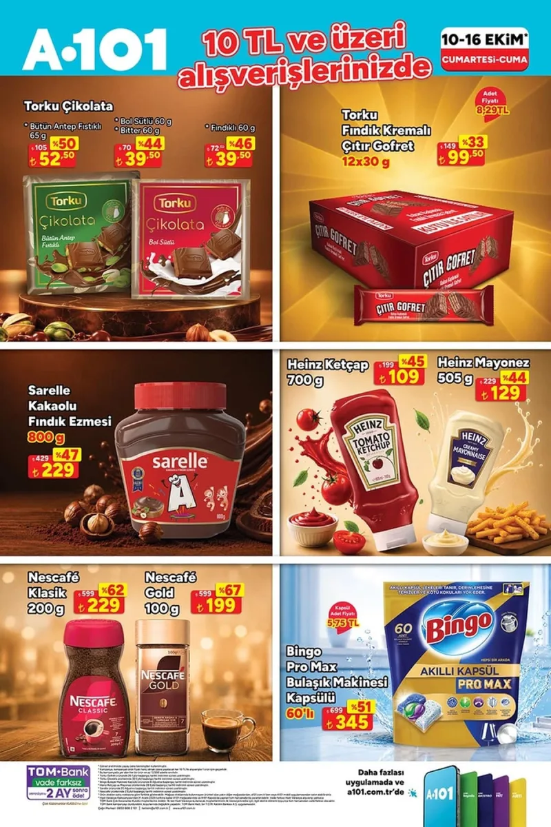A101 aktüel katalog 10 Ekim