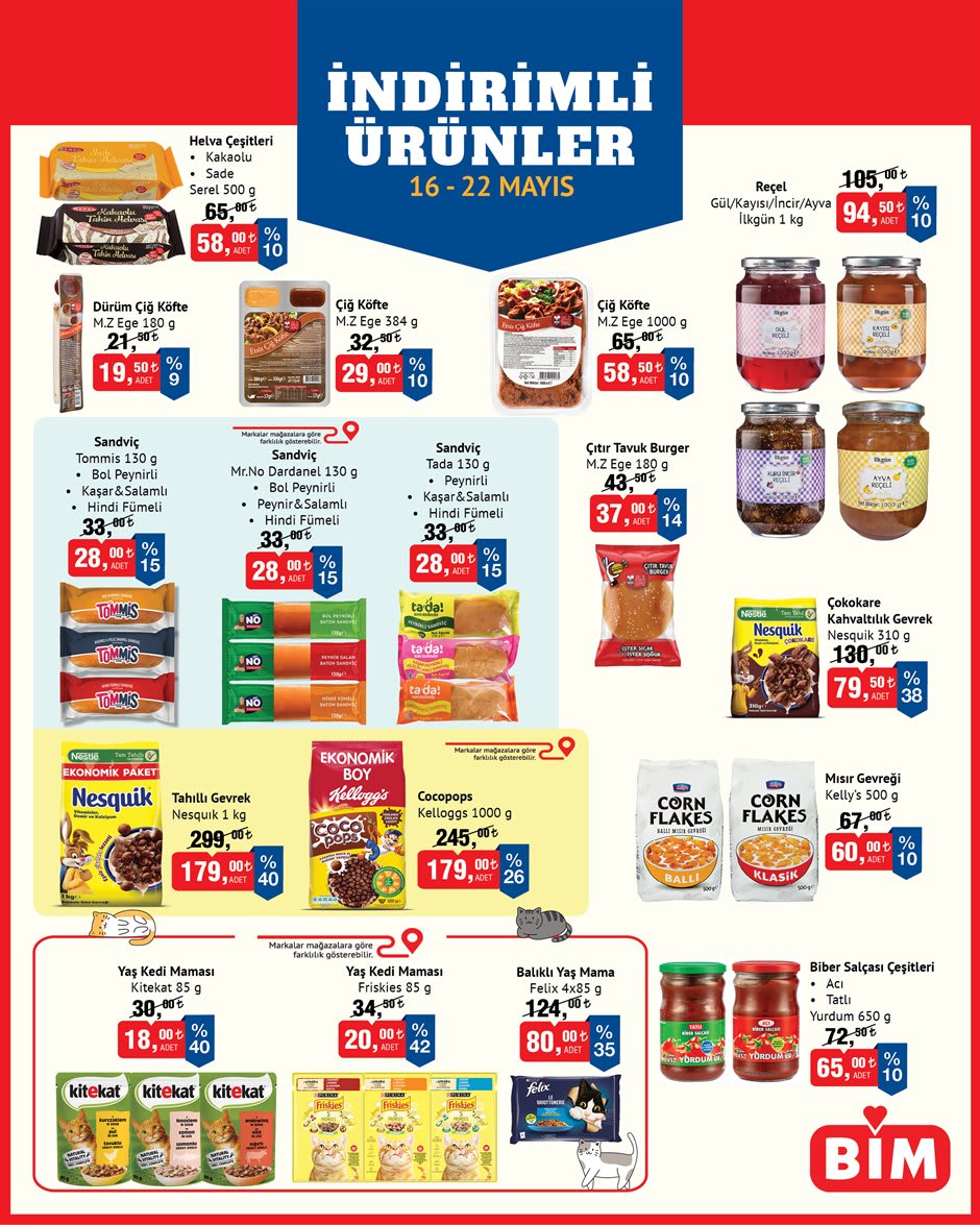 Bi̇m aktüel katalog 16 Mayıs