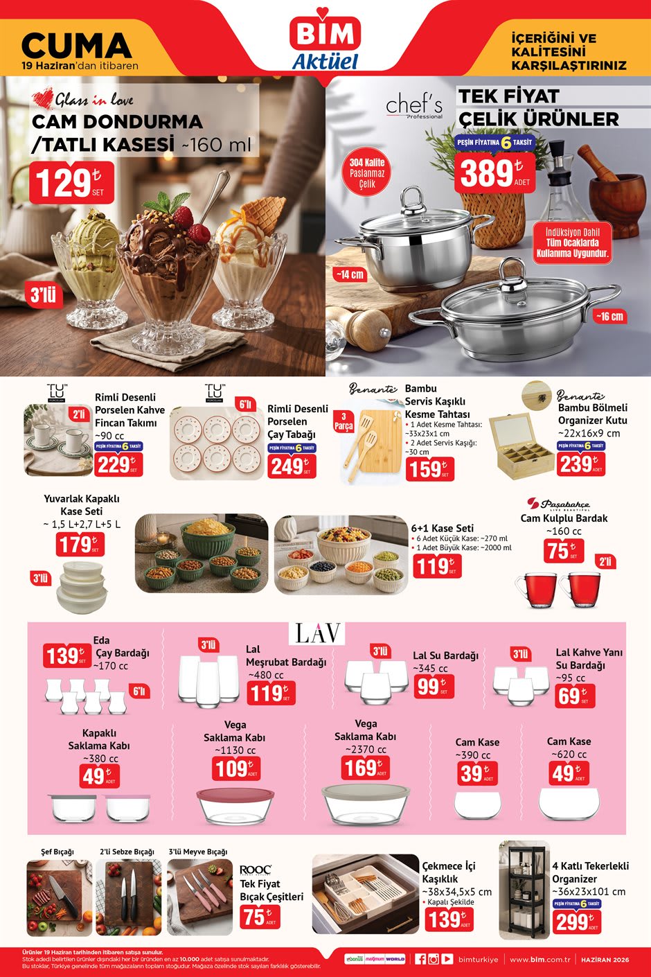 Bim aktüel katalog 19 Haziran