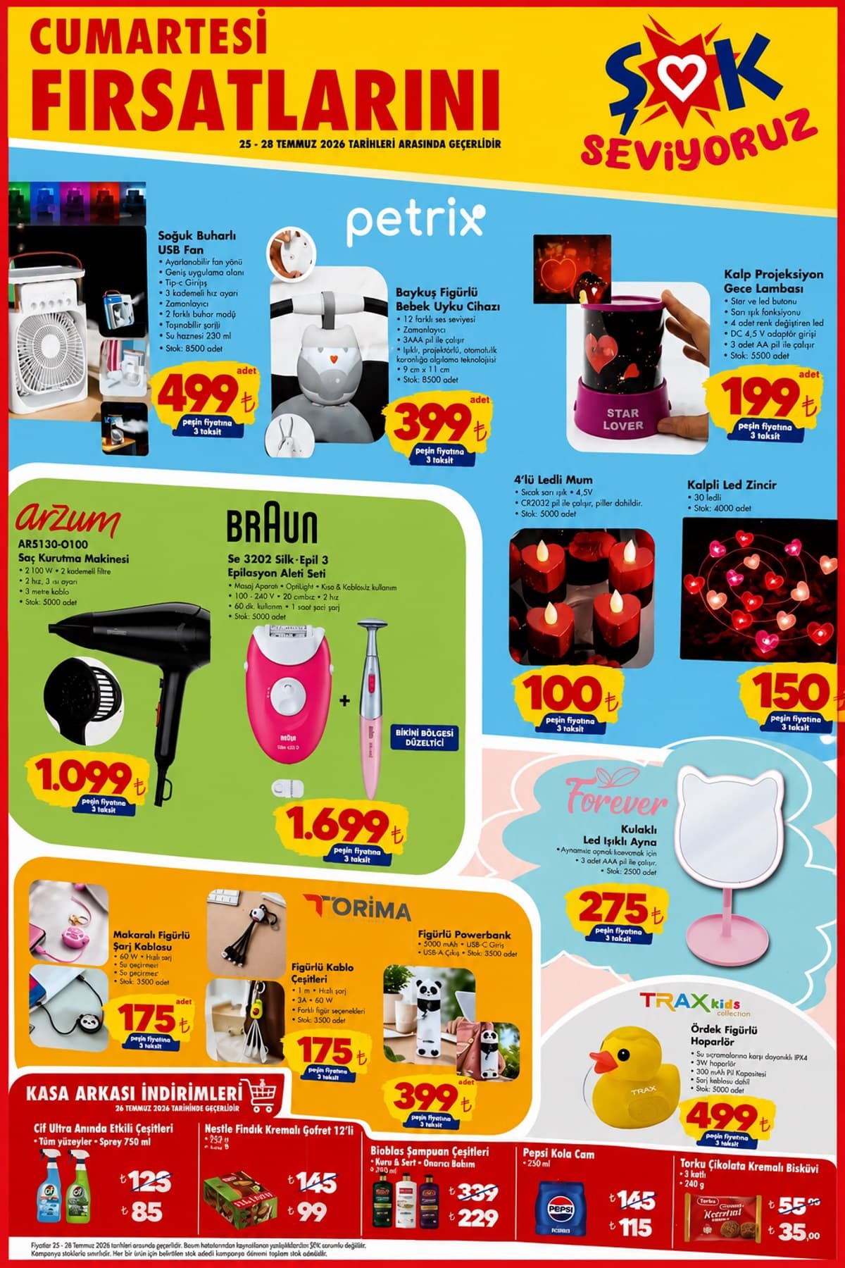 Şok aktüel katalog 25 Temmuz