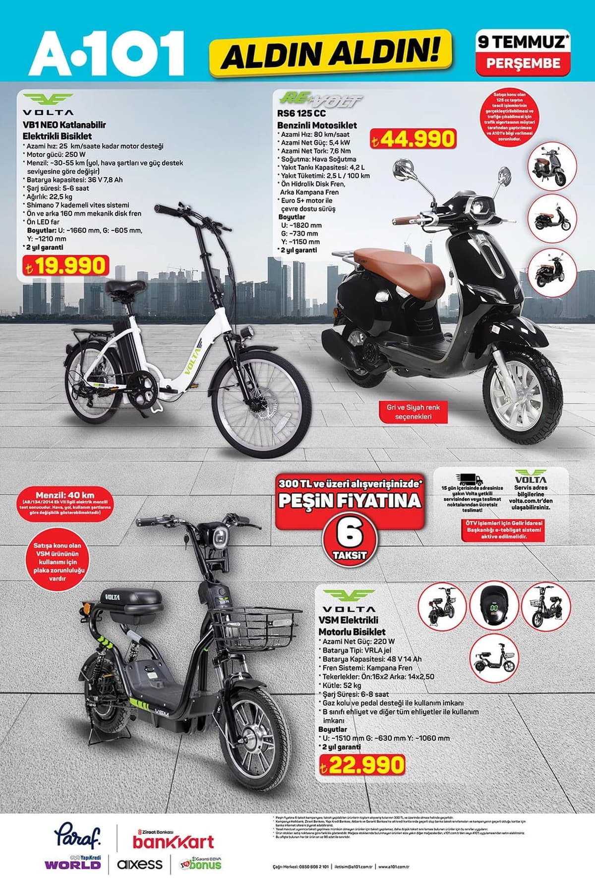 A101 aktüel katalog 9 Temmuz
