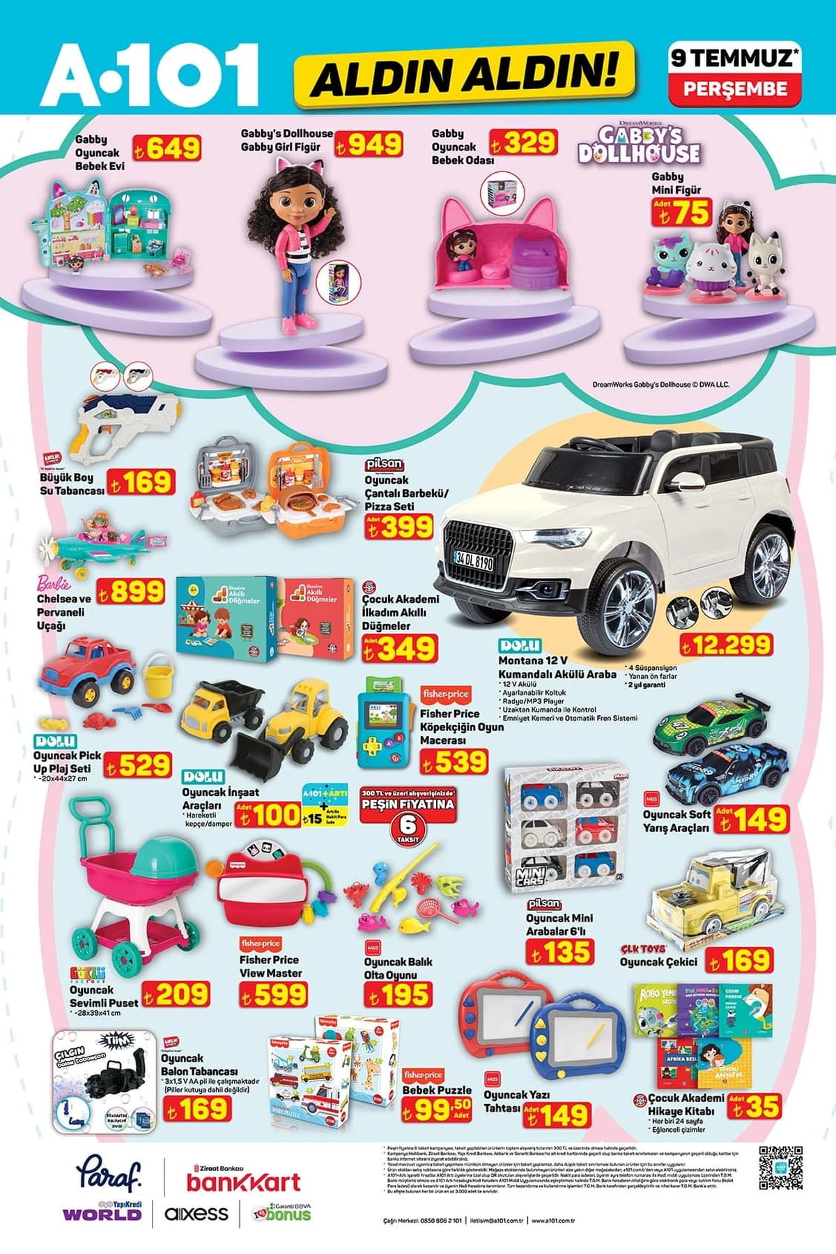 A101 aktüel katalog 9 Temmuz