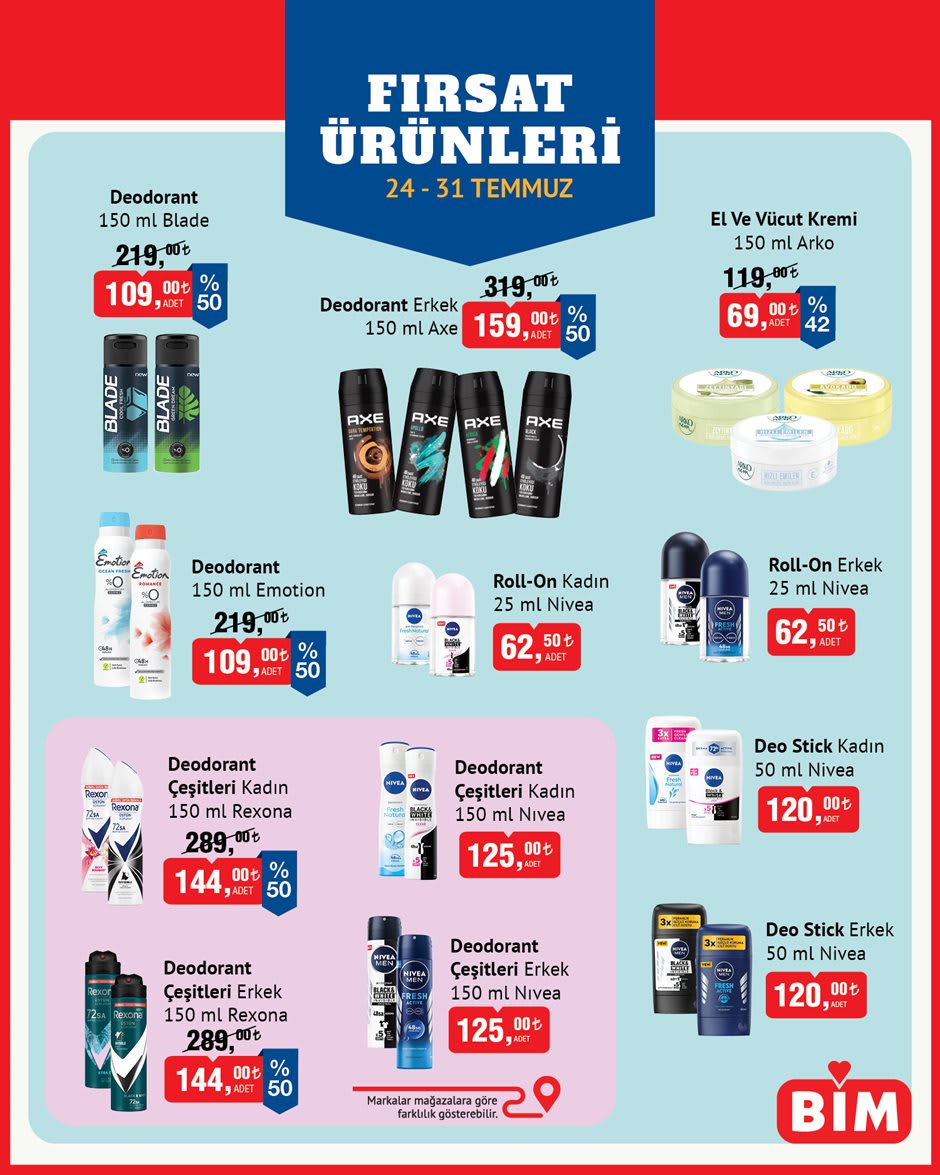 Bim aktüel katalog 24 Temmuz