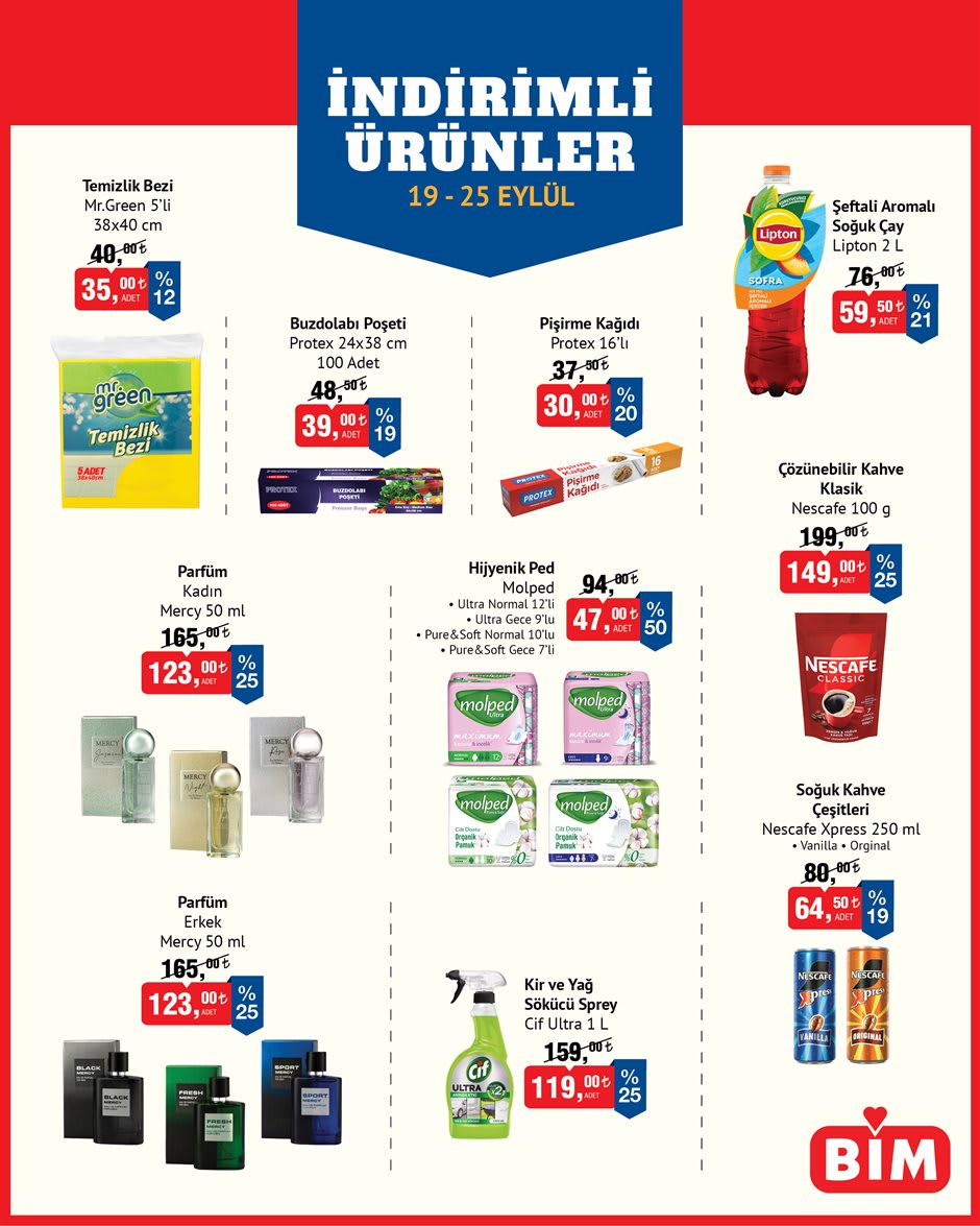 Bim aktüel katalog 19 Eylül
