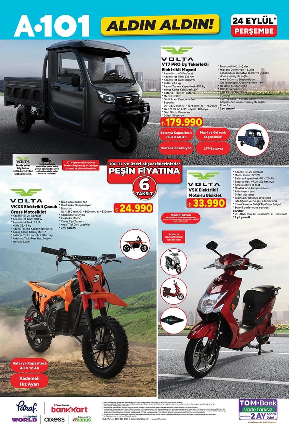 A101 aktüel katalog 24 Eylül