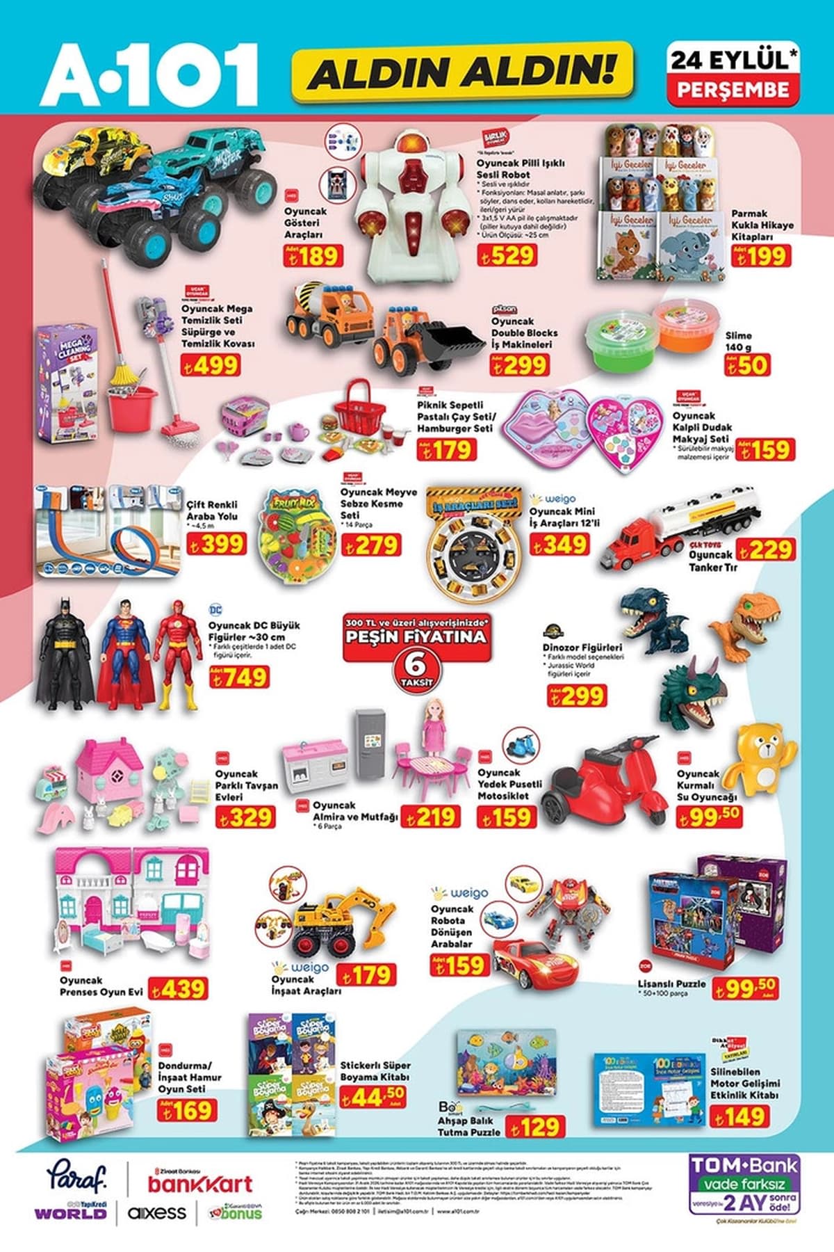 A101 aktüel katalog 24 Eylül