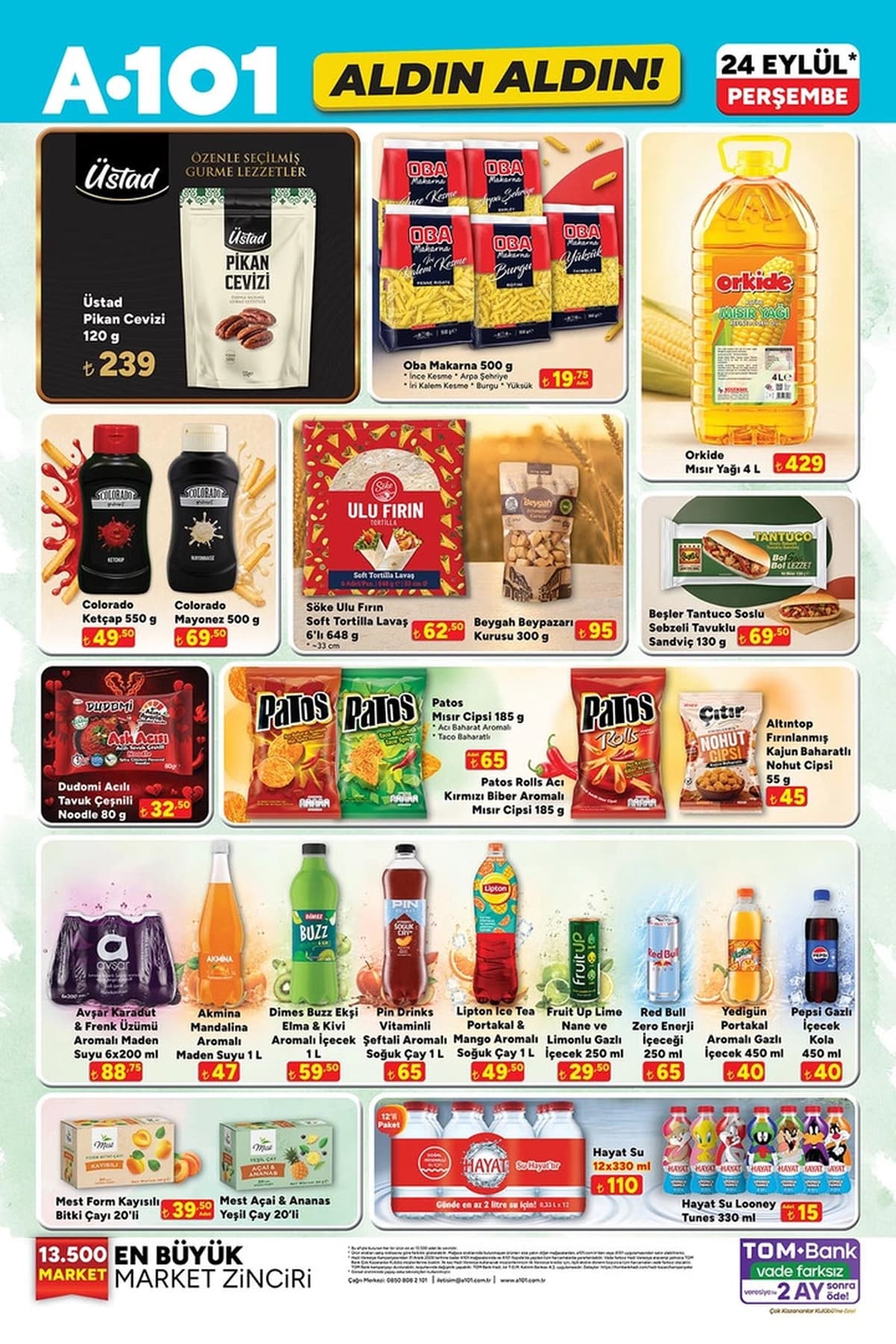 A101 aktüel katalog 24 Eylül