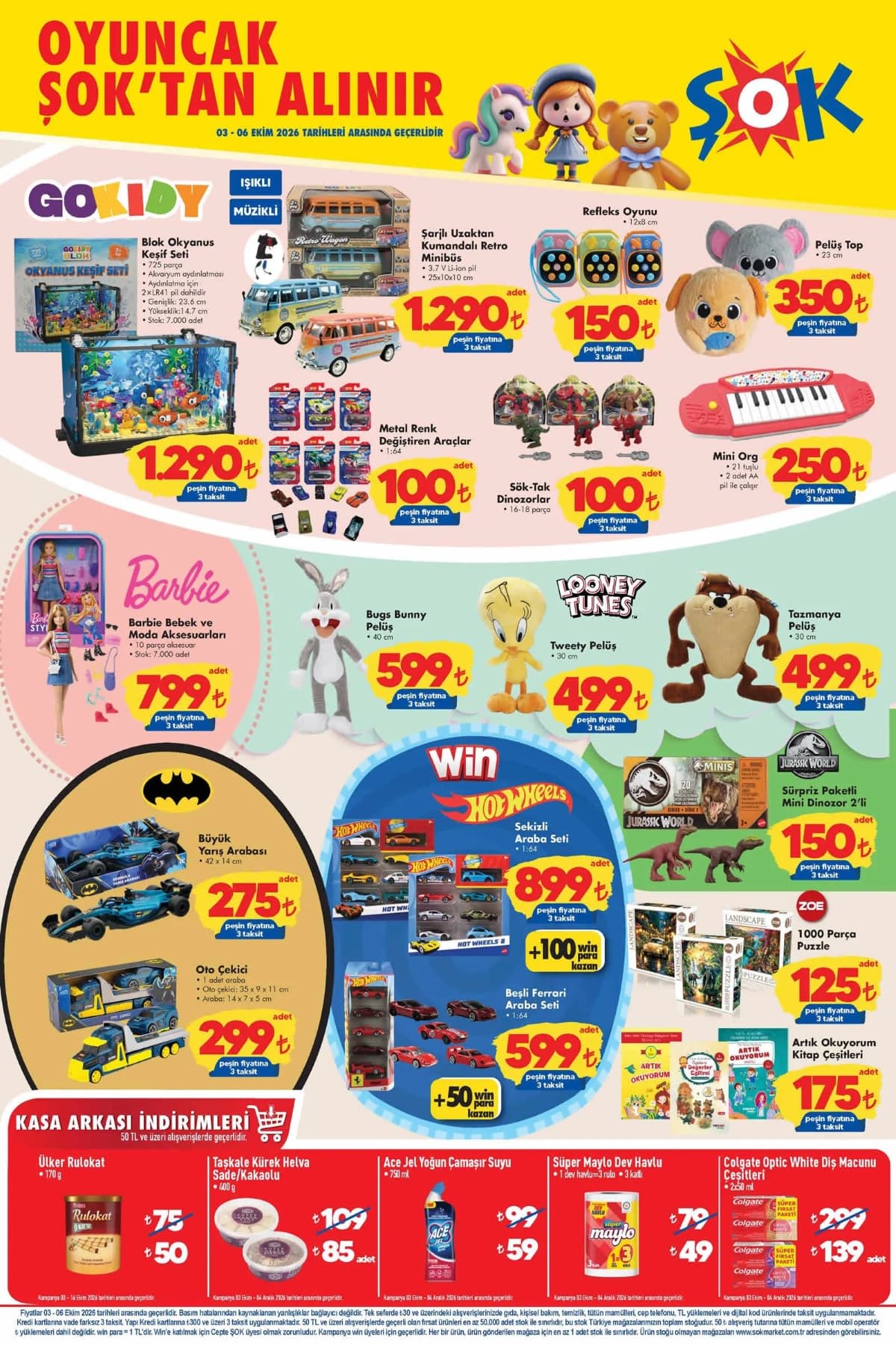 Şok aktüel katalog 3 Ekim