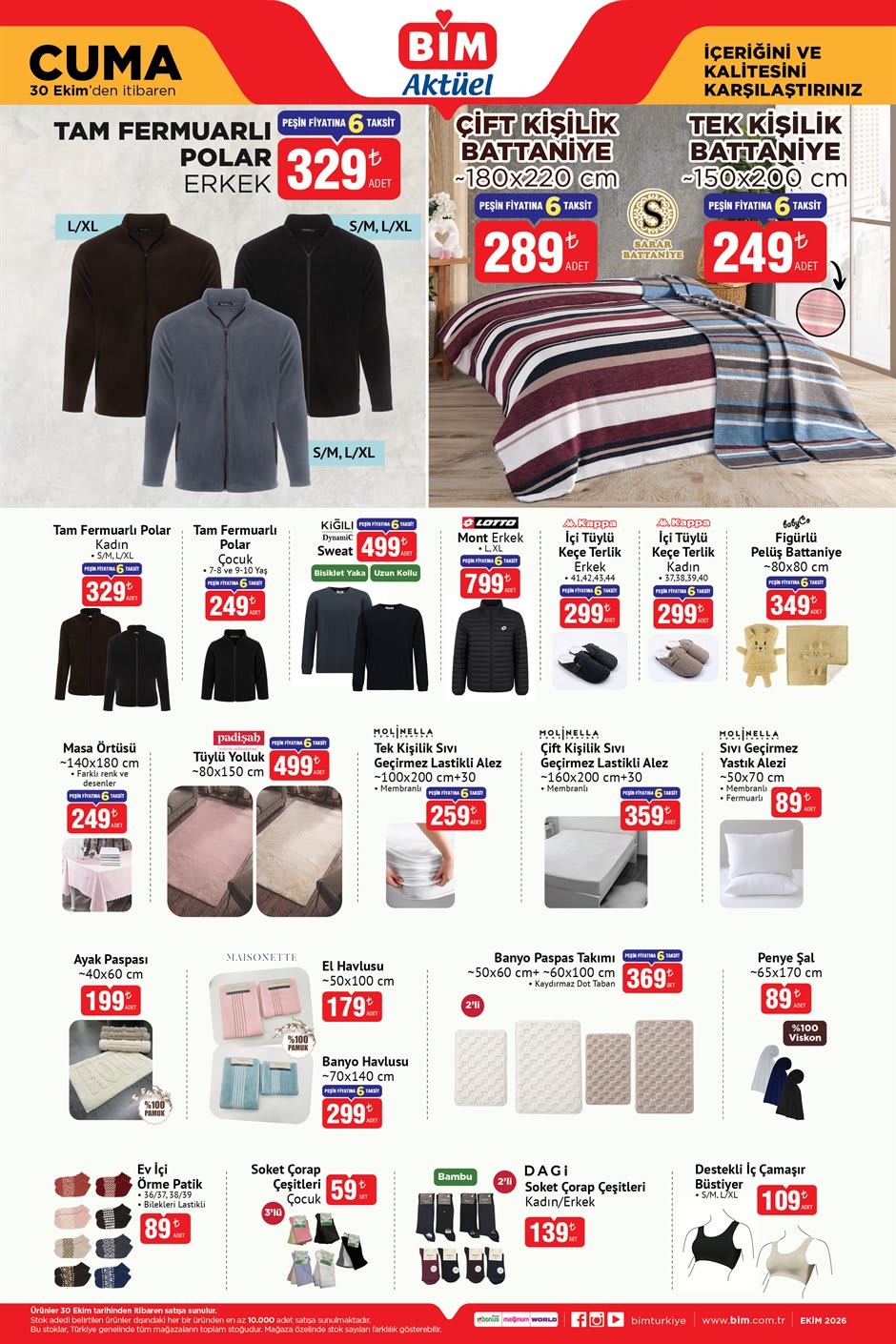 Bim haftanın aktüeli 30 Ekim aktüel katalog 2 Bim aktüel katalog 30 Ekim