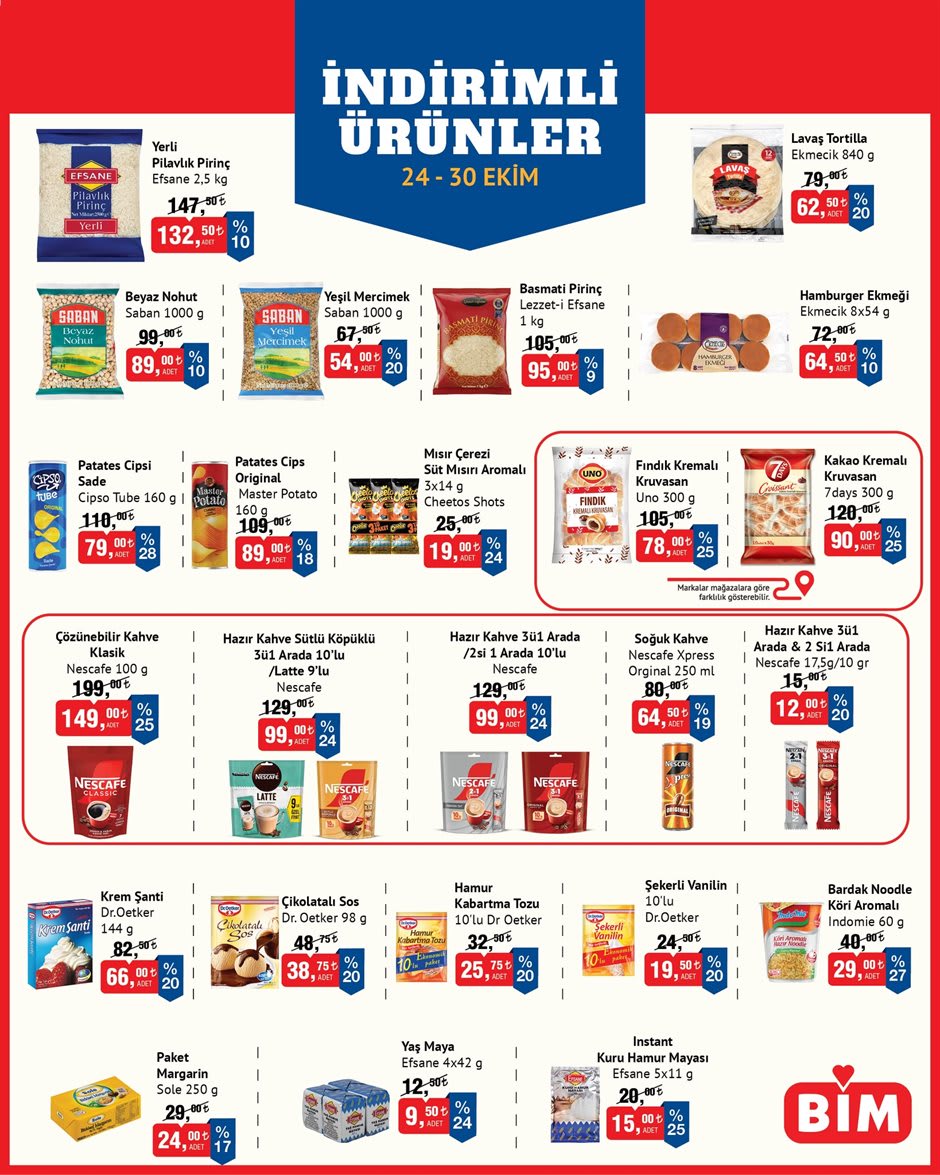Bim aktüel katalog 24 Ekim