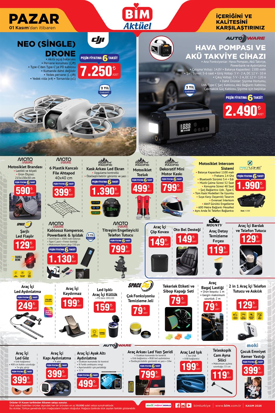 Bim aktüel katalog 1 Kasım