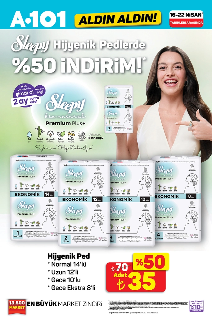 A101 aktüel katalog 16 Nisan indirimleri