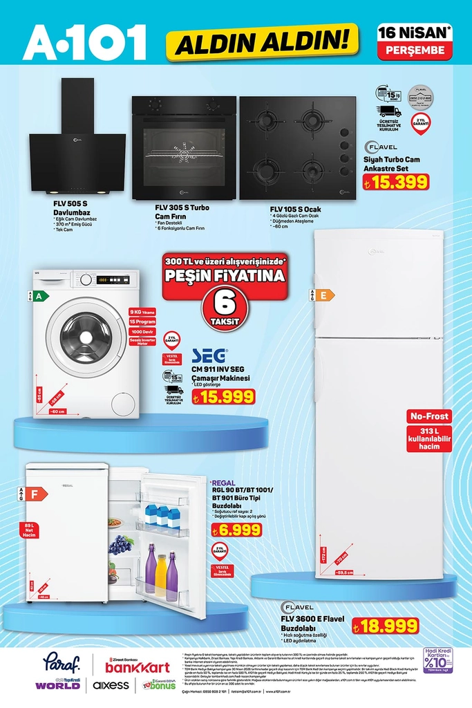 A101 aktüel katalog 16 Nisan