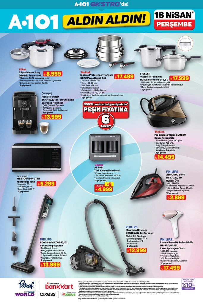 A101 aktüel katalog 16 Nisan