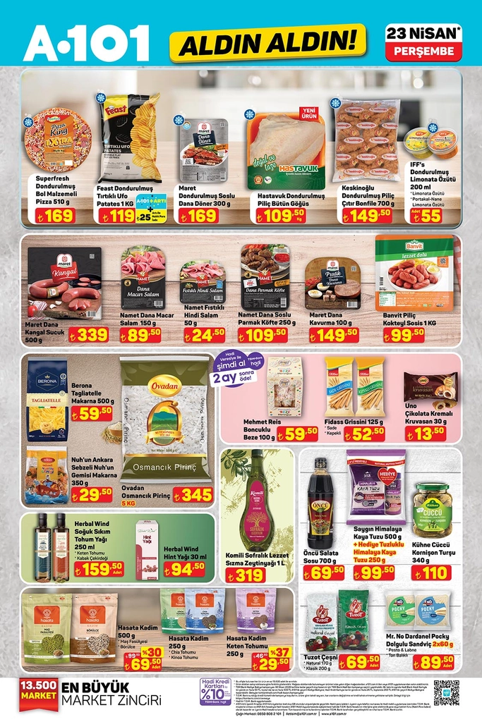 A101 aktüel katalog 23 Nisan