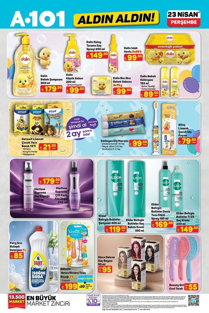 A101 aktüel katalog 23 Nisan