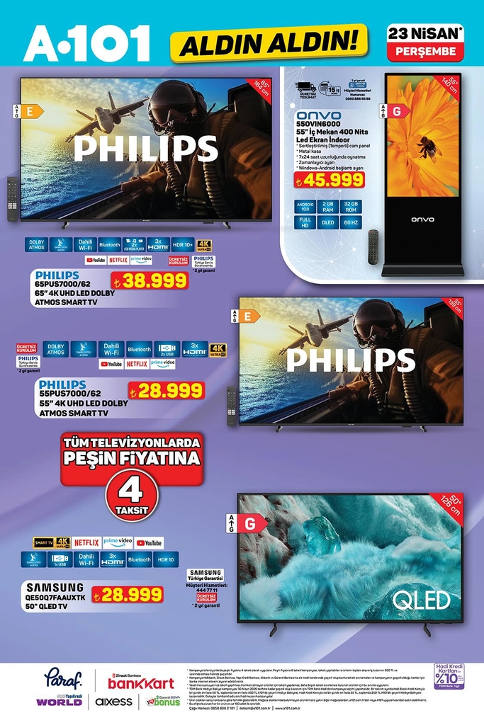 A101 aktüel katalog 23 Nisan