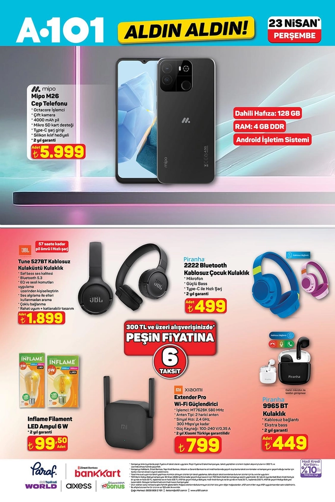 A101 aktüel katalog 23 Nisan
