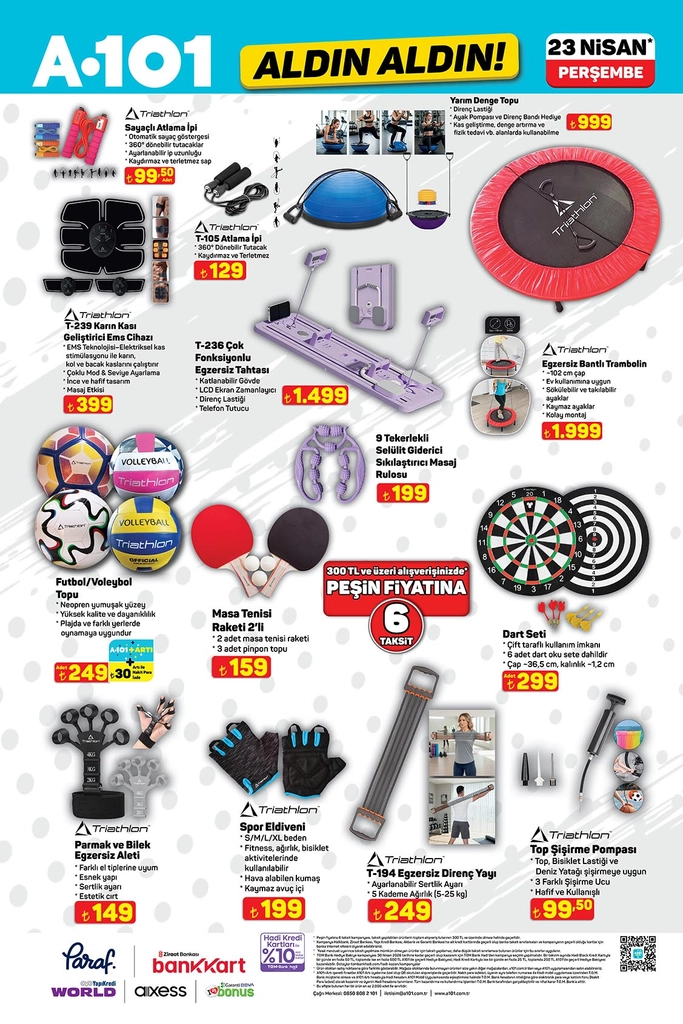 A101 aktüel katalog 23 Nisan