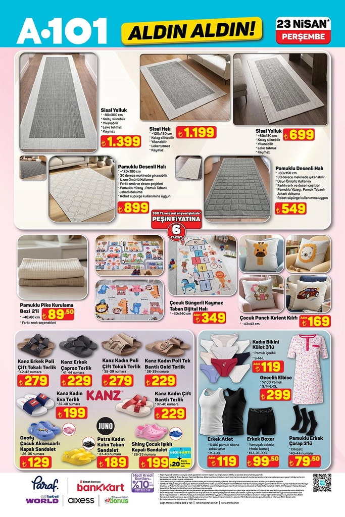 A101 aktüel katalog 23 Nisan
