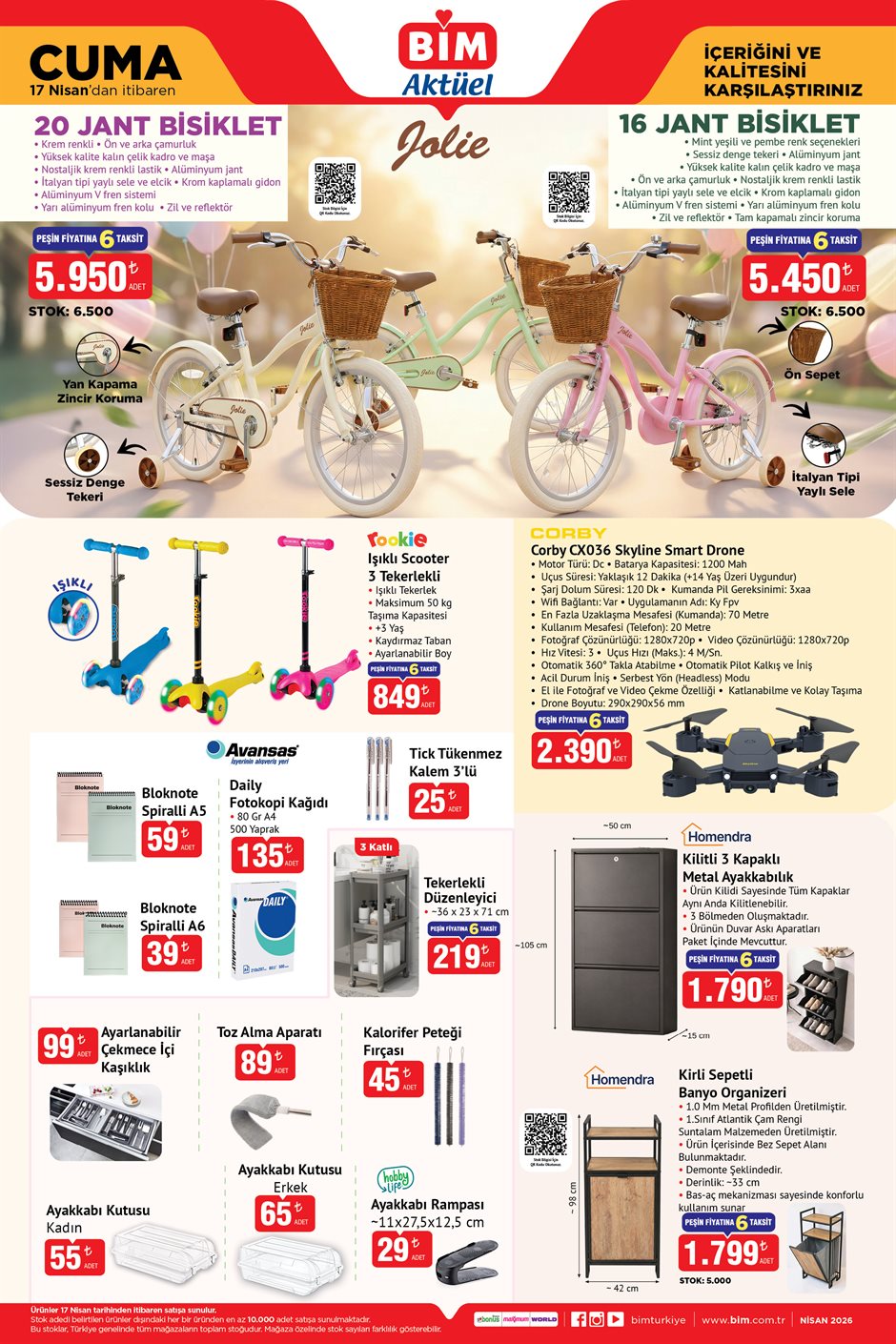 Bi̇m aktüel katalog 17 Nisan