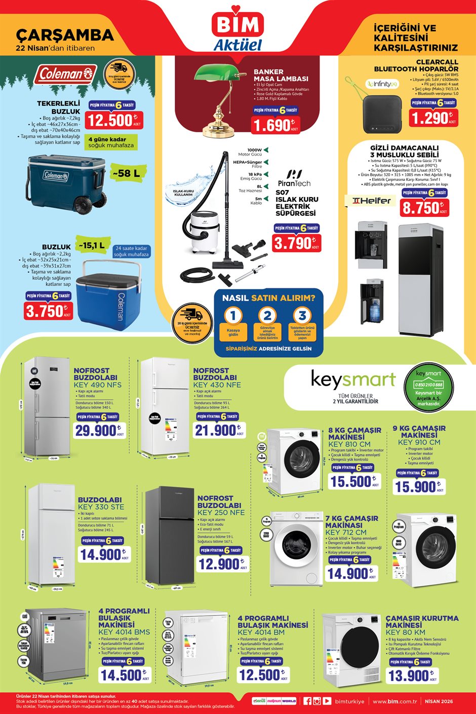 Bi̇m aktüel katalog 22 Nisan indirimleri