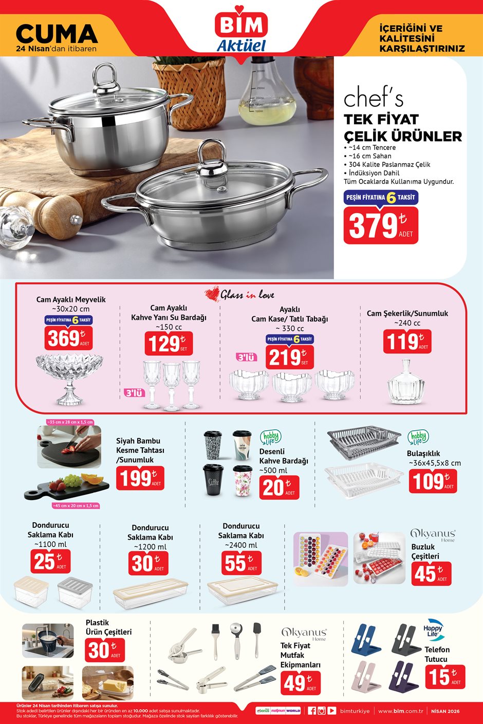 Bi̇m aktüel katalog 24 Nisan
