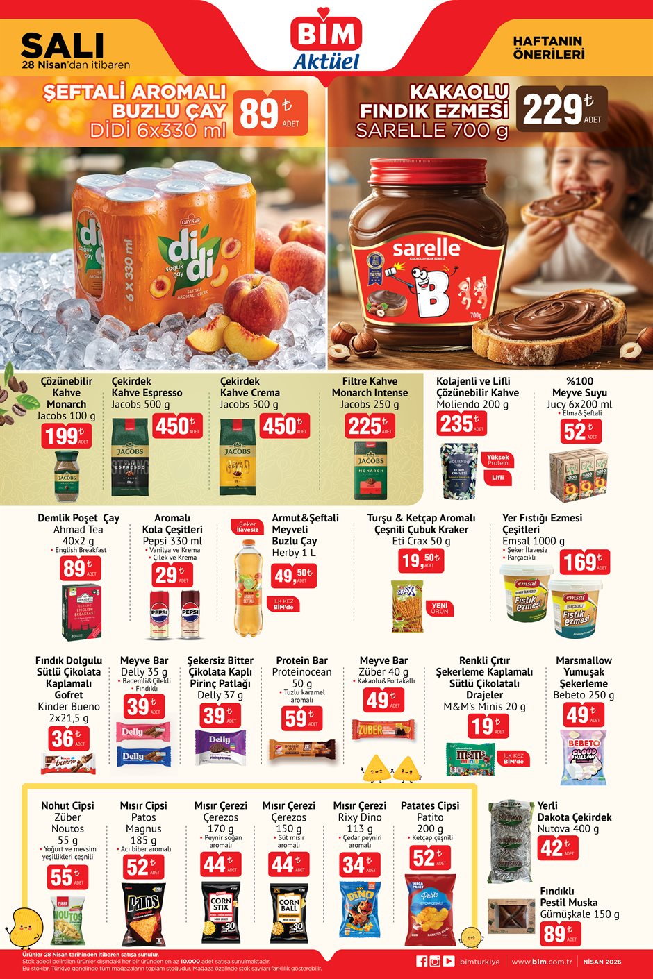 Bi̇m aktüel katalog 28 Nisan