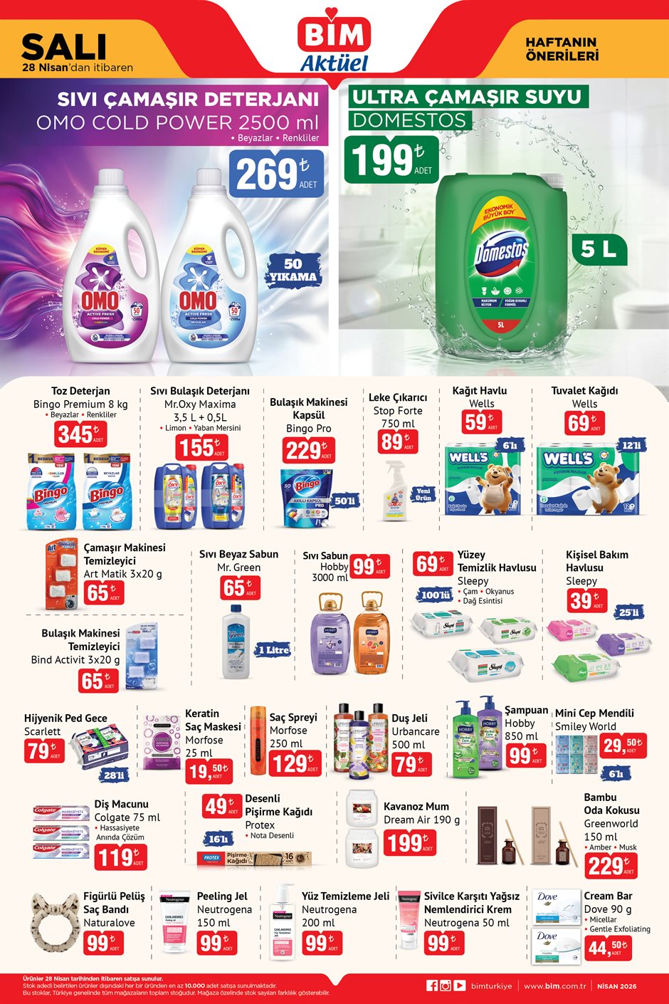 Bi̇m aktüel katalog 28 Nisan