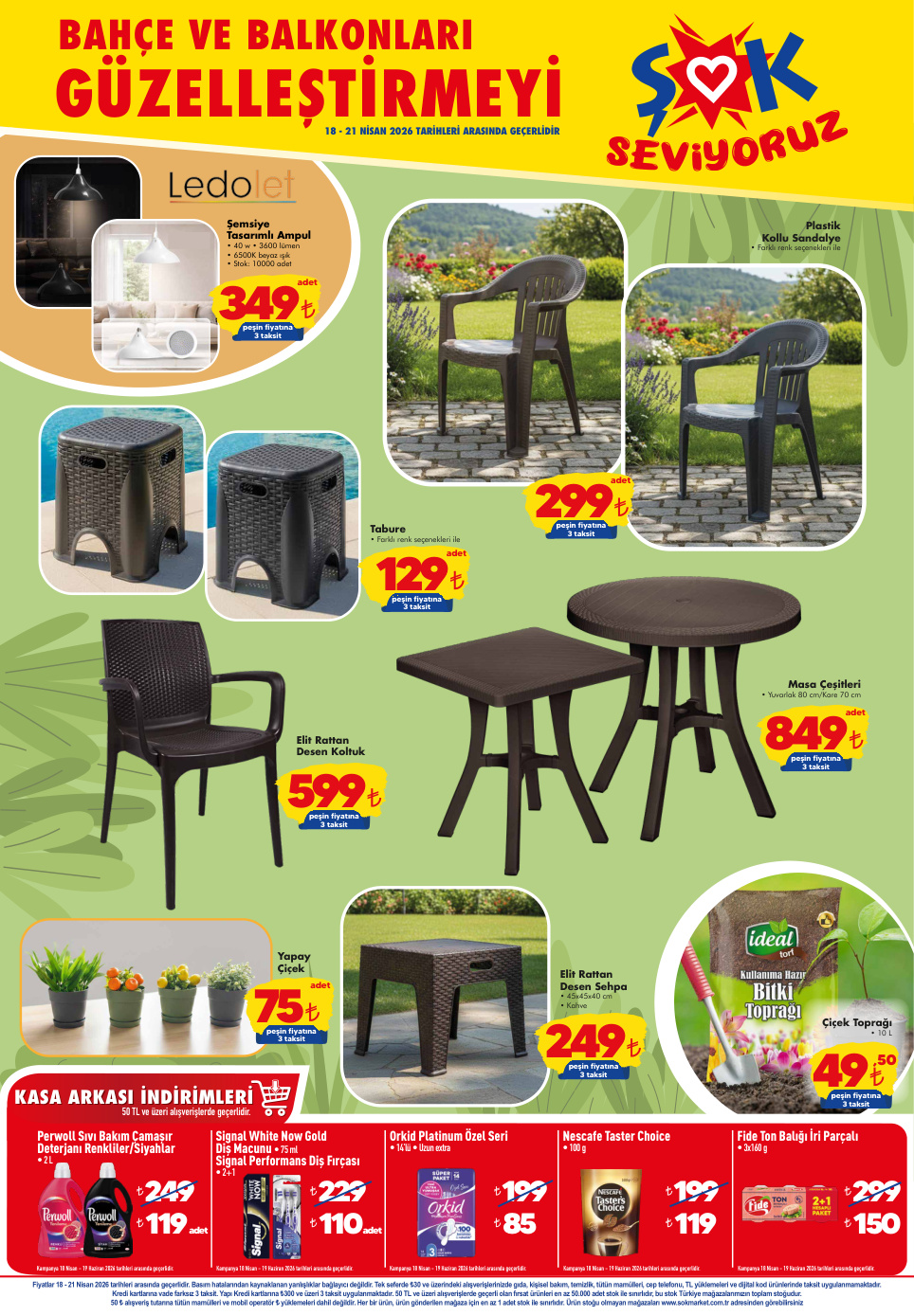 Şok aktüel katalog 18 Nisan