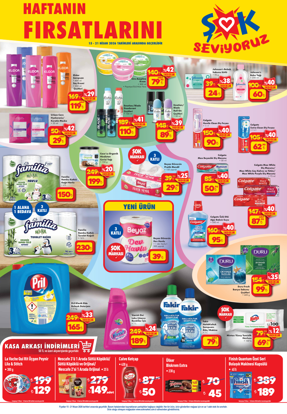 Şok aktüel katalog 15 Nisan