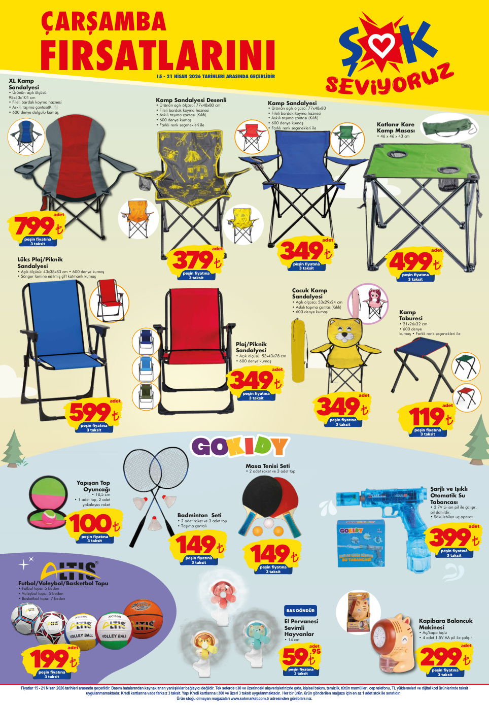 Şok aktüel katalog 15 Nisan