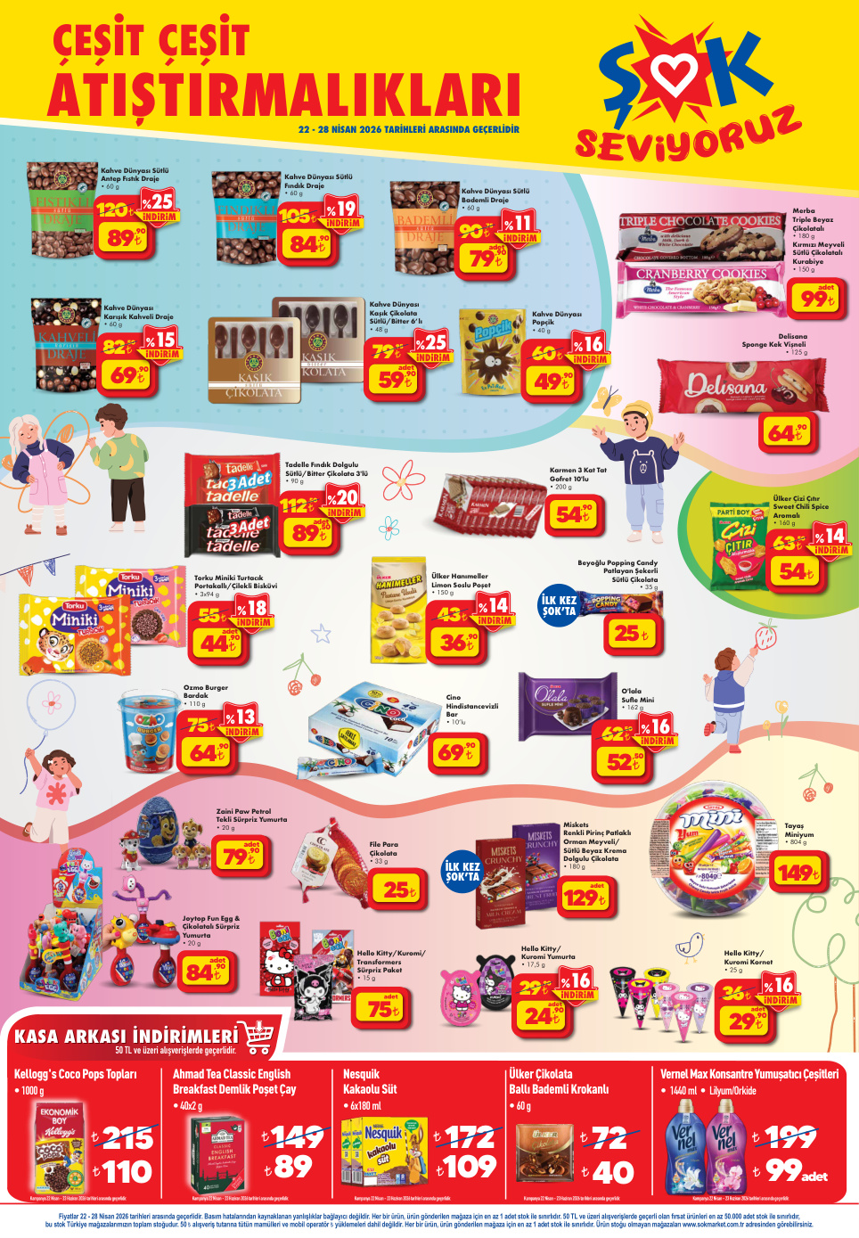 Şok aktüel katalog 22 Nisan