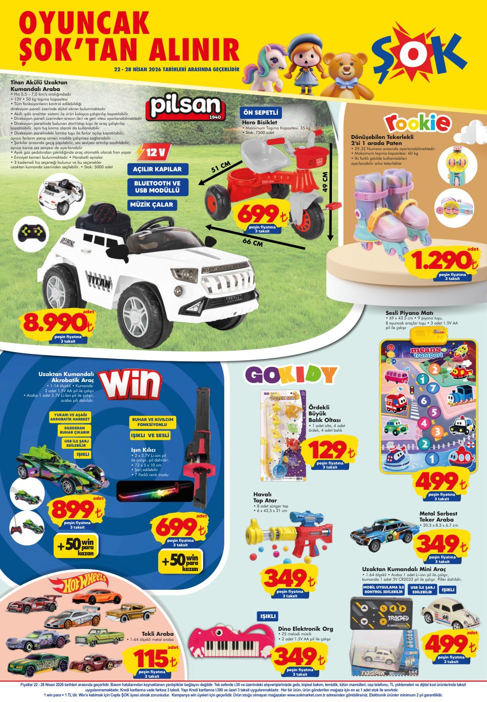 Şok aktüel katalog 22 Nisan