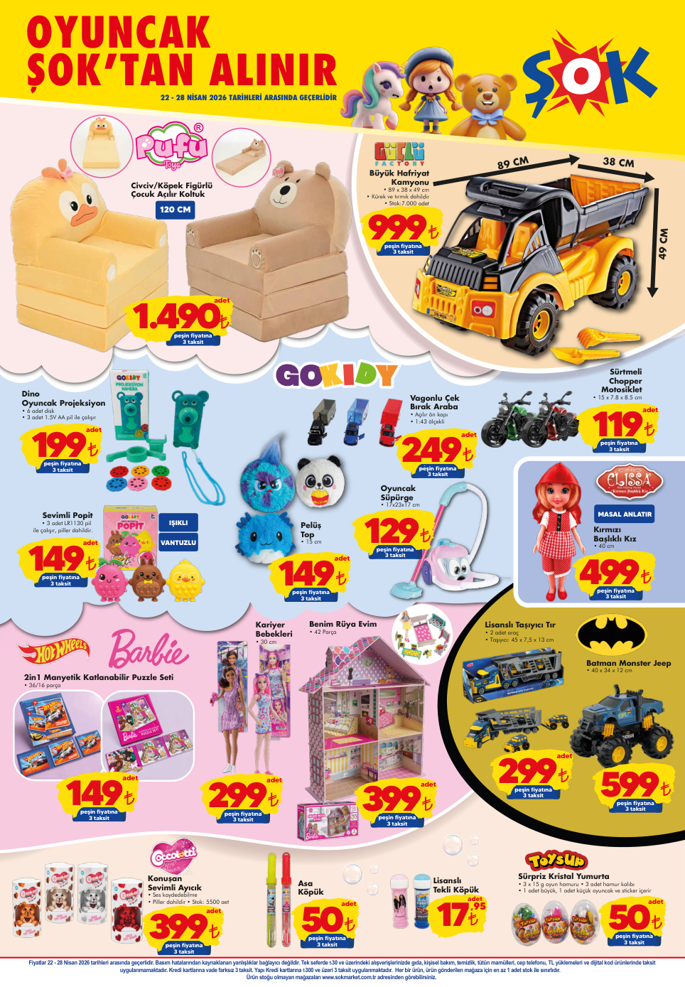 Şok aktüel katalog 22 Nisan