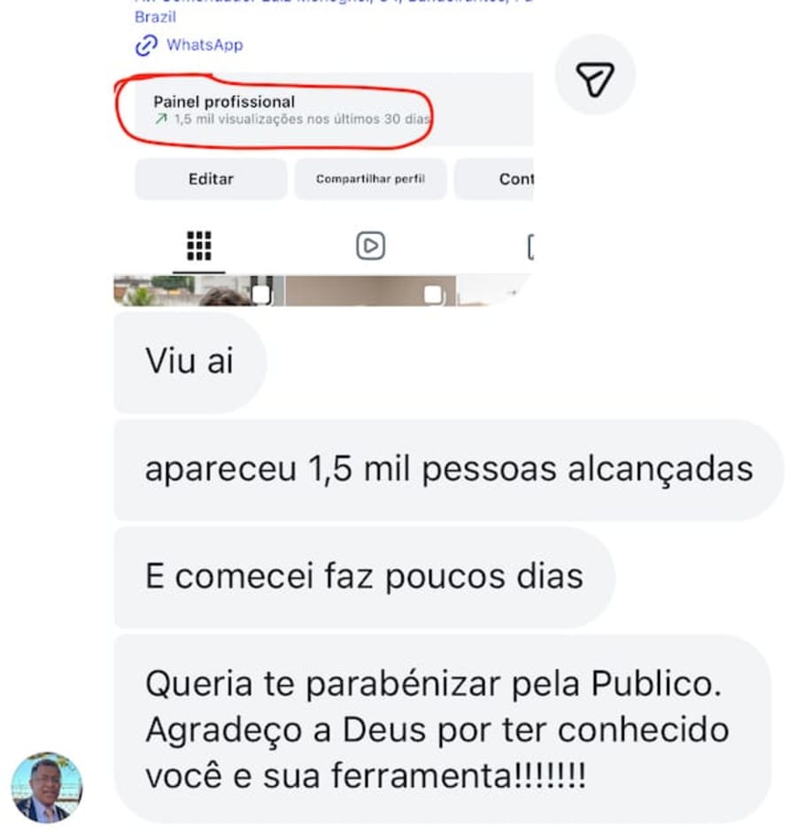 Depoimento de cliente da Publiko