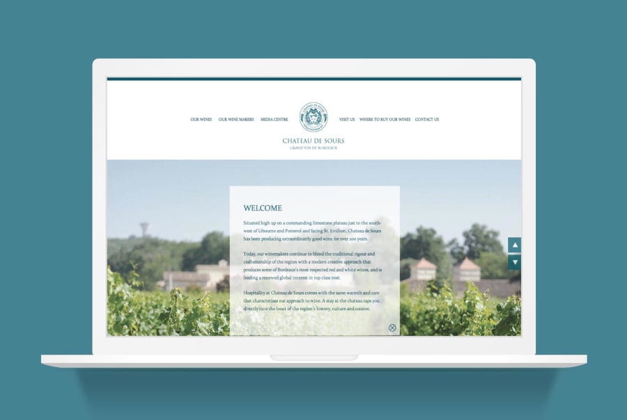 Chateau De Sours | Brand Development & Website