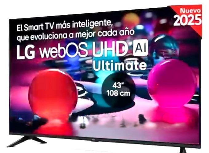 TV LG de 43"