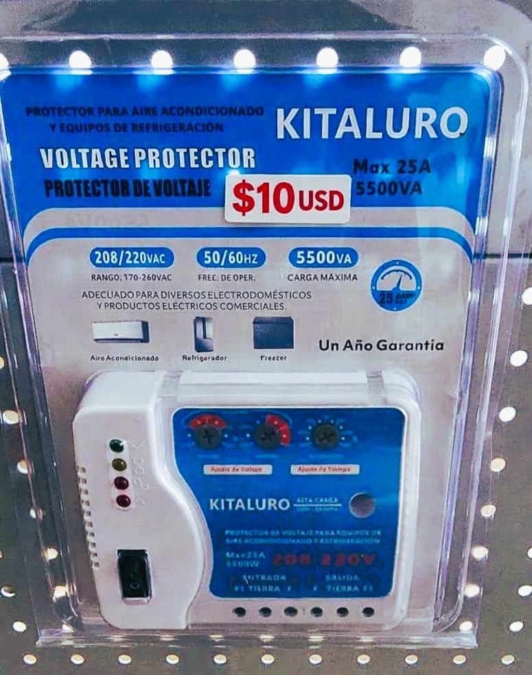 Protector de voltaje
